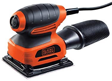 Шлифмашина вибрационная B & D 220 Вт, 16000 об/мин, стопа 113.5х109 мм (KA450-QS)