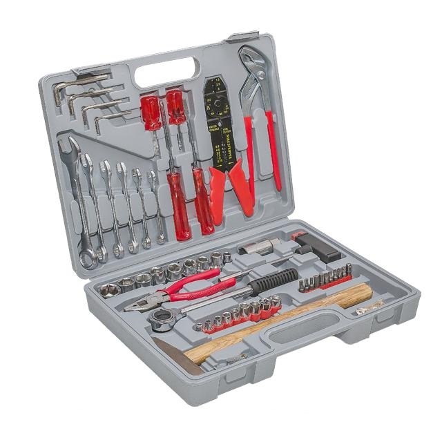 Набор инструмента Intertool с комплектом метизов и аксессуаров 100шт (ET-5100)