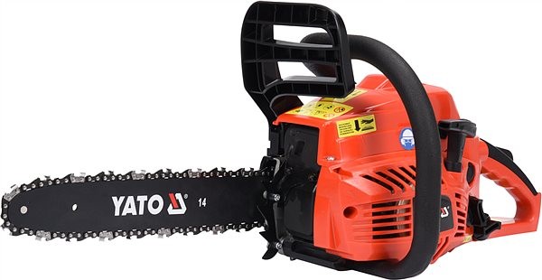 Бензопила Yato 37.2 см3, 1.3 кВт, шина 14" 33 см (YT-84895)