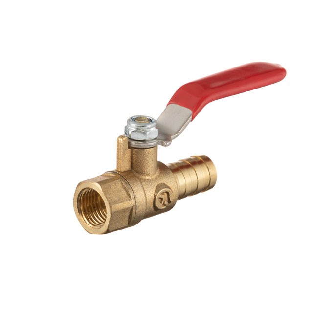 Кран шаровый воздушный, латунь, внутренняя резьба 1/4" на шланг 12мм Intertool STORM (PT-1891)