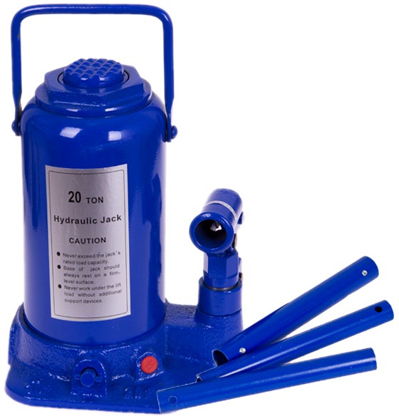 Домкрат гидравлический Vitol 20 т 242-452 мм с поворотной ручкой (N42236)