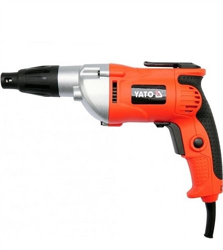 Шуруповерт сетевой YATO 500 Вт, 1600 об/мин (YT-82070)