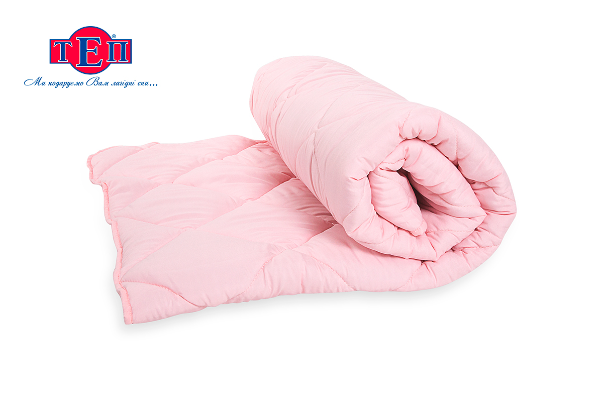 Одеяло ТЕП EcoBlanc QA standard QuadroAir 180х210 см Розовое