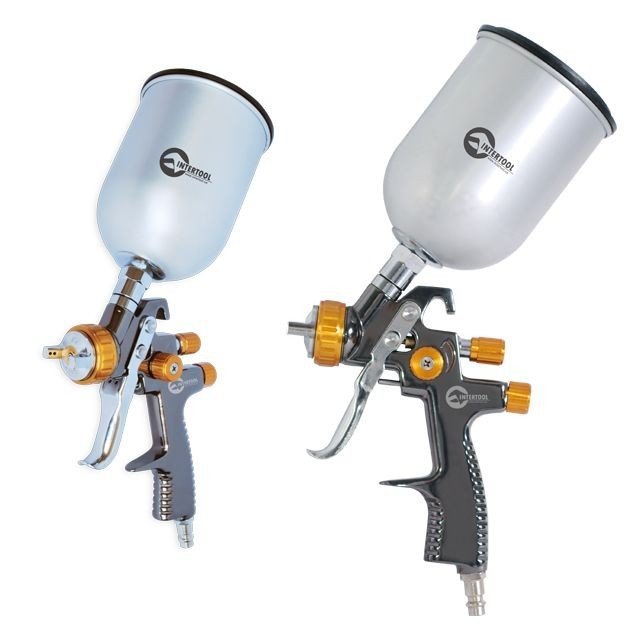 Краскораспылитель Intertool LVLP BRONZE 1.8мм, 600мл (PT-0135)