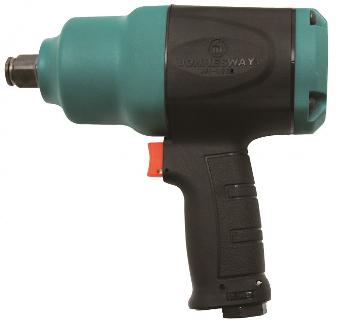 Гайковерт пневматический Jonnesway 1" DR 6500 об/мин 1740 Нм композитный (JAI-0938)