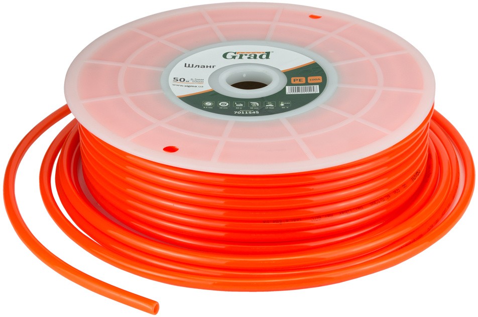 Шланг в бухте Grad PE 50м 6.5×10 мм (7011545)