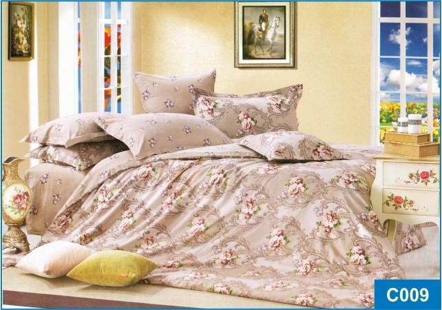 Постельное белье Leleka-Textile Сатин 200х220 Розовое Евро