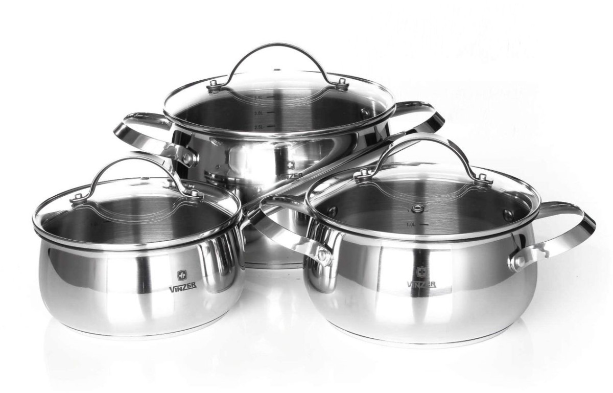 Набор посуды Vinzer Culinaire 6 предметов (89030)