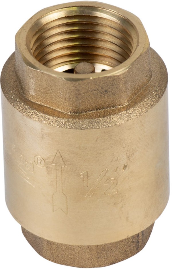 Клапан обратный Aquatica ½"Fx½"F (латунь) euro 130г (779650)