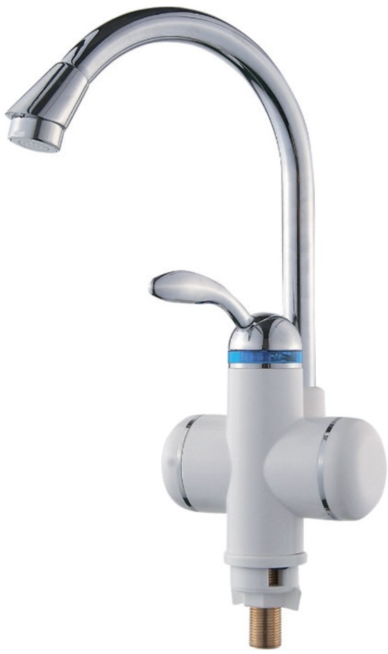 Проточный водонагреватель Aquatica LZ для кухни гусак ухо на гайке (LZ-6B111W)