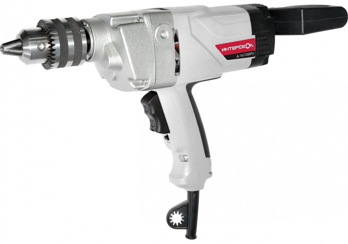 Дрель электрическая Интерскол Д-16/1050Р2