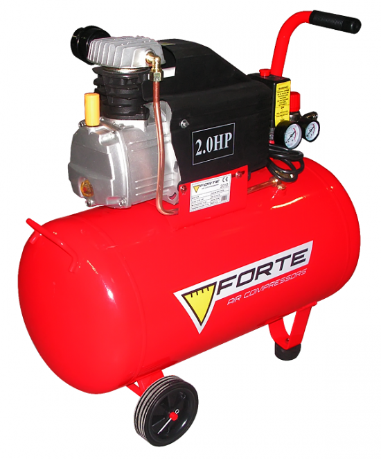 Компрессор Forte FL-50 1.5кВт 50л 203л/мин 8бар 220В (18485)