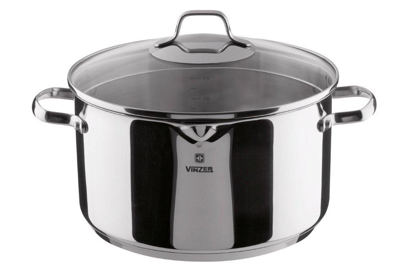 Кастрюля Vinzer Allegro series 5.8 л 24 см (89173)