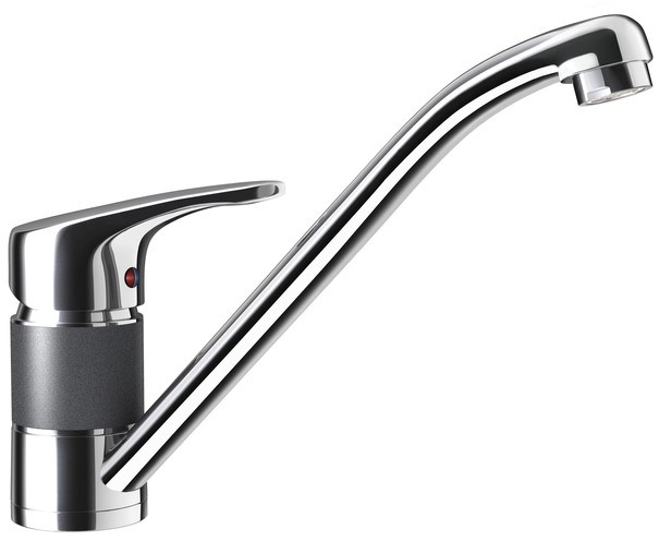 Кухонный смеситель Schock SC40 Graphite-15 хром/графит (56300015)