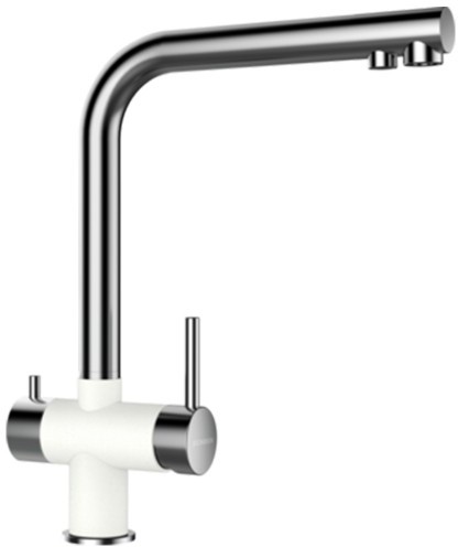 Кухонный смеситель Schock Vitus Alpina-07 хром/белый (56000007)