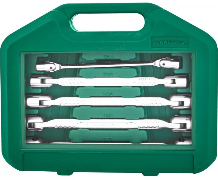 Набор карданых ключей Jonnesway 8-19 мм 6 предметов (W43A106S)