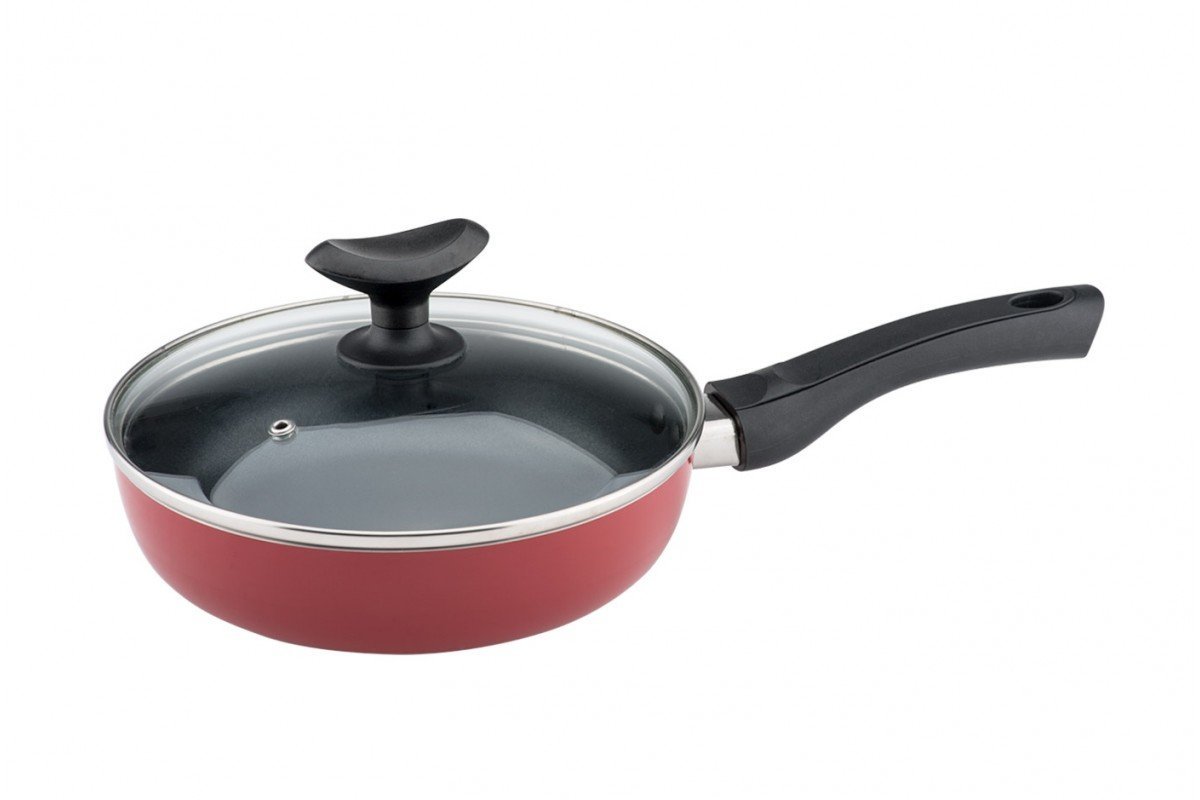 Сковорода с крышкой Granchio Fiorellino collection 24 см (88081)