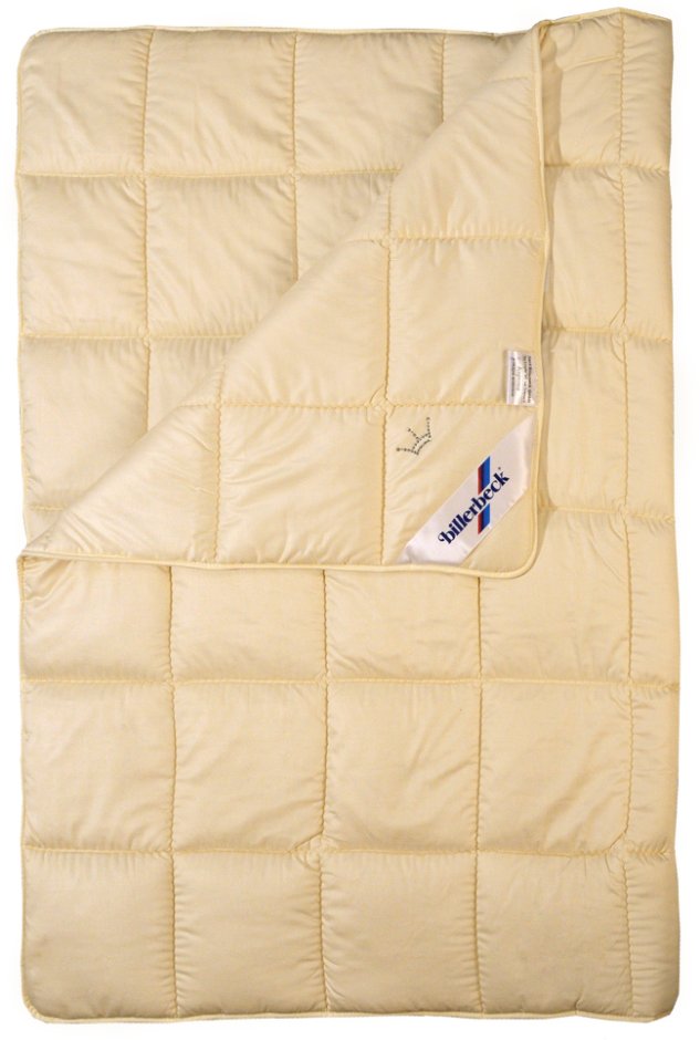 Одеяло Billerbeck Корона Овечья шерсть 140х205 см Кремовое (0101-02/01)