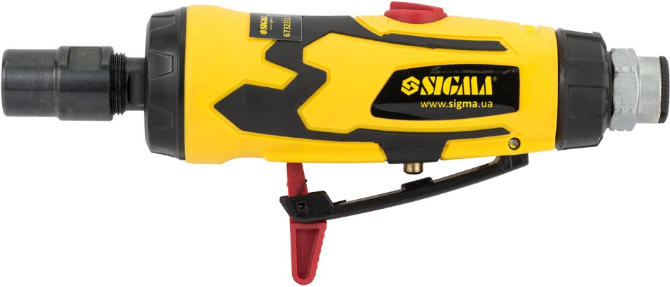 Шлифмашинка прямая пневматическая Sigma пластиковый корпус 25000 об/мин (6732351)