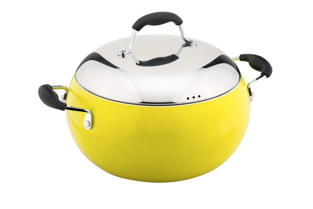 Кастрюля Granchio MelaVerde сollection 22 см / 5.0 л (88076)