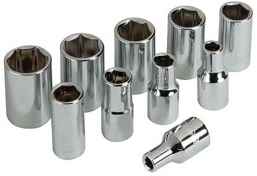 Набор головок торцевых Stanley 1/4", М4-М13, 10 шт (STHT0-71888)