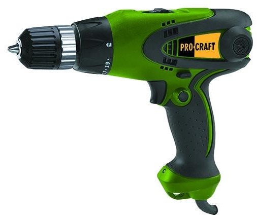 Шуруповерт сетевой Procraft PB-1150 DFR патрон 2-х скоростной