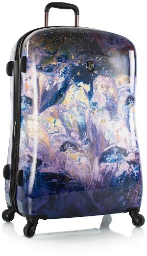 Чемодан Heys Purple Amethyst (L) Stone Print (924328)