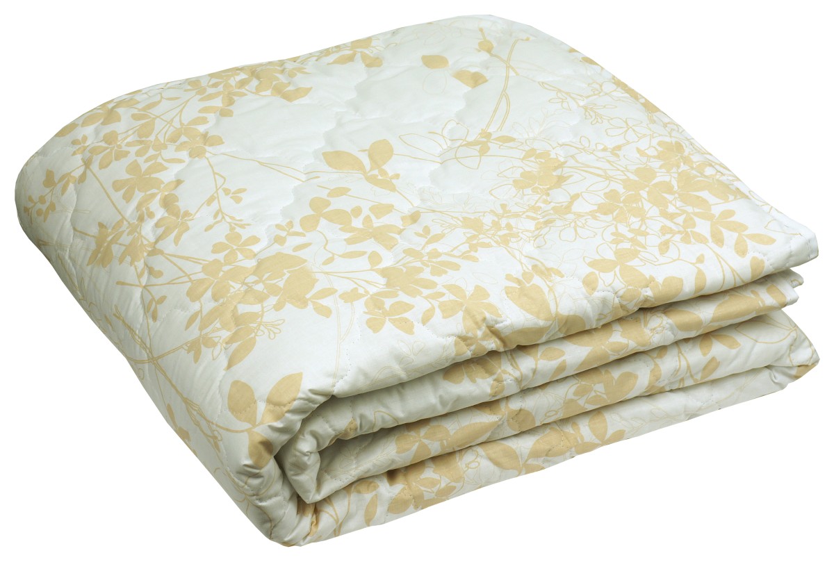 Одеяло Руно Комфорт Овечья шерсть 200x220 см Бежевое (322.02ШКУ_Бежевий)
