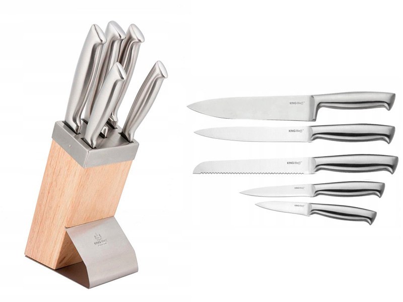 Набор ножей KingHoff на подставке 6 предметов (3461 KH)