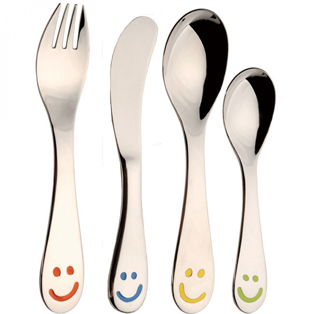 Набор столовых приборов Berghoff Baby Smiley 4 предмета (1204024)