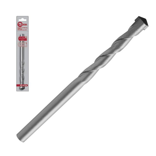 Сверло по бетону Intertool 6*100 мм под ударную дрель Sand Blaster (SD-4106)