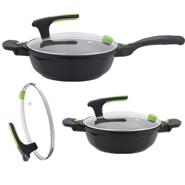 Сотейник Maestro Ceramic с крышкой (MR-4728)