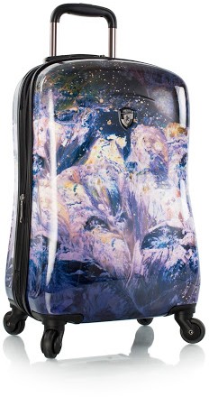 Чемодан Heys Purple Amethyst (S) Stone Print (924326)