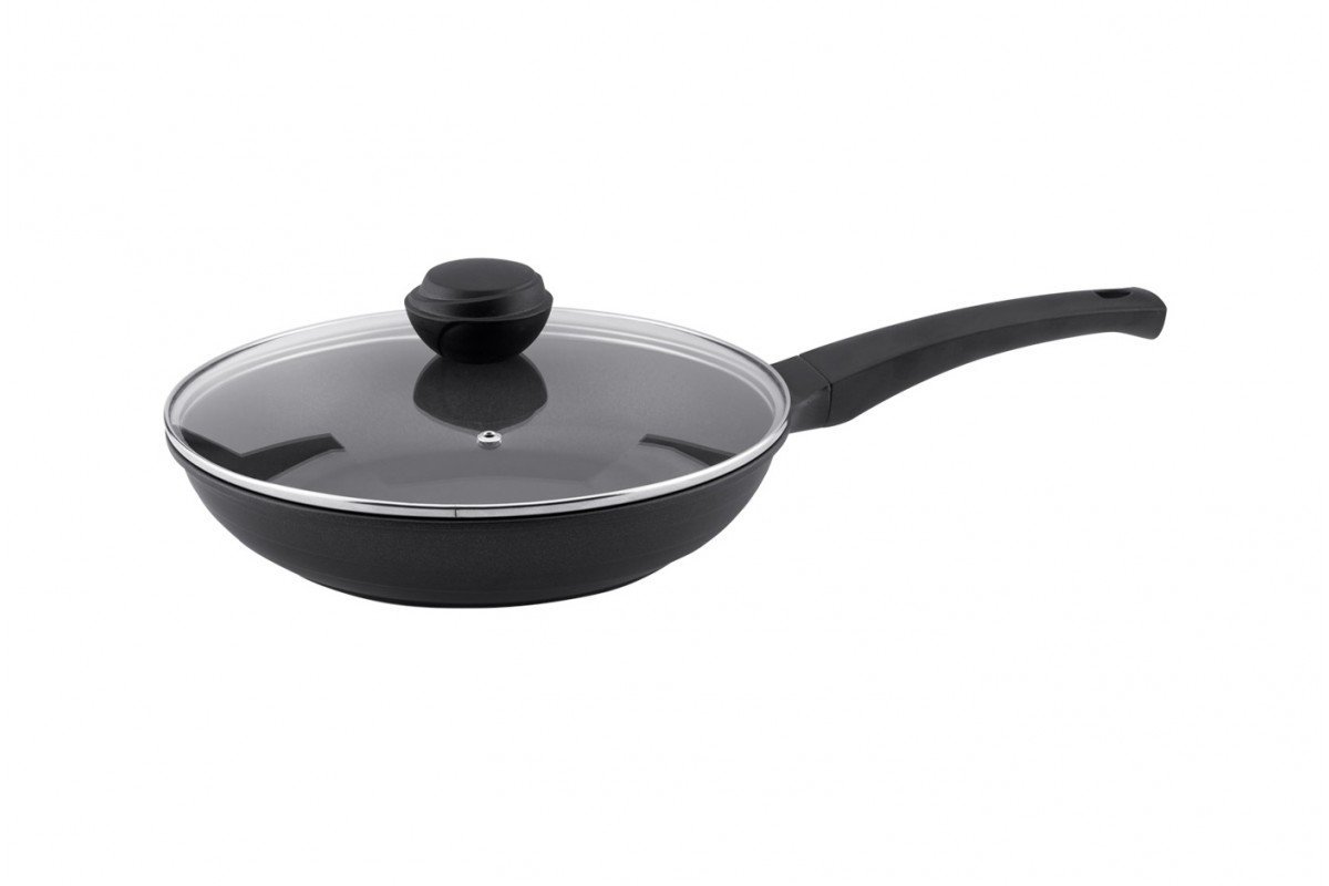 Сковорода с крышкой Vinzer 28 см Castform Line (89409)