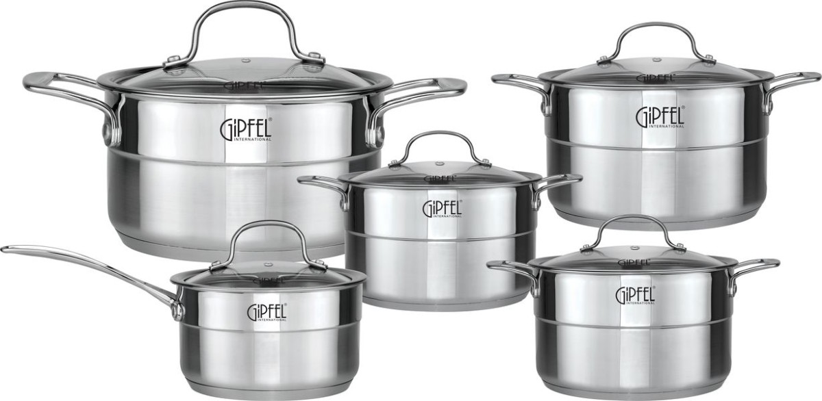 Набор посуды GALA 10 предметов (1539 GIPFEL)