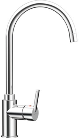 Смеситель для кухни Schock Simi Chrom-80 хром (50500080)