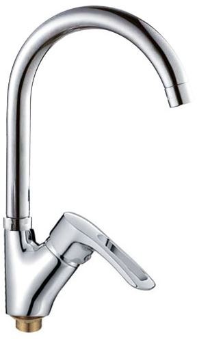 Кухонный смеситель Cron Hansberg 777-G на гайке из нержавейки (CR0794)