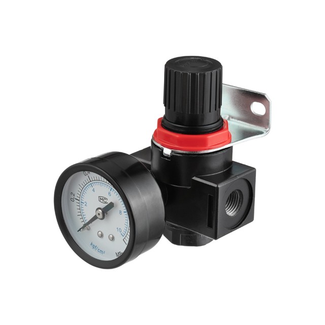 Регулятор давления 1/4", 0,5-8 бар Intertool (PT-1425)