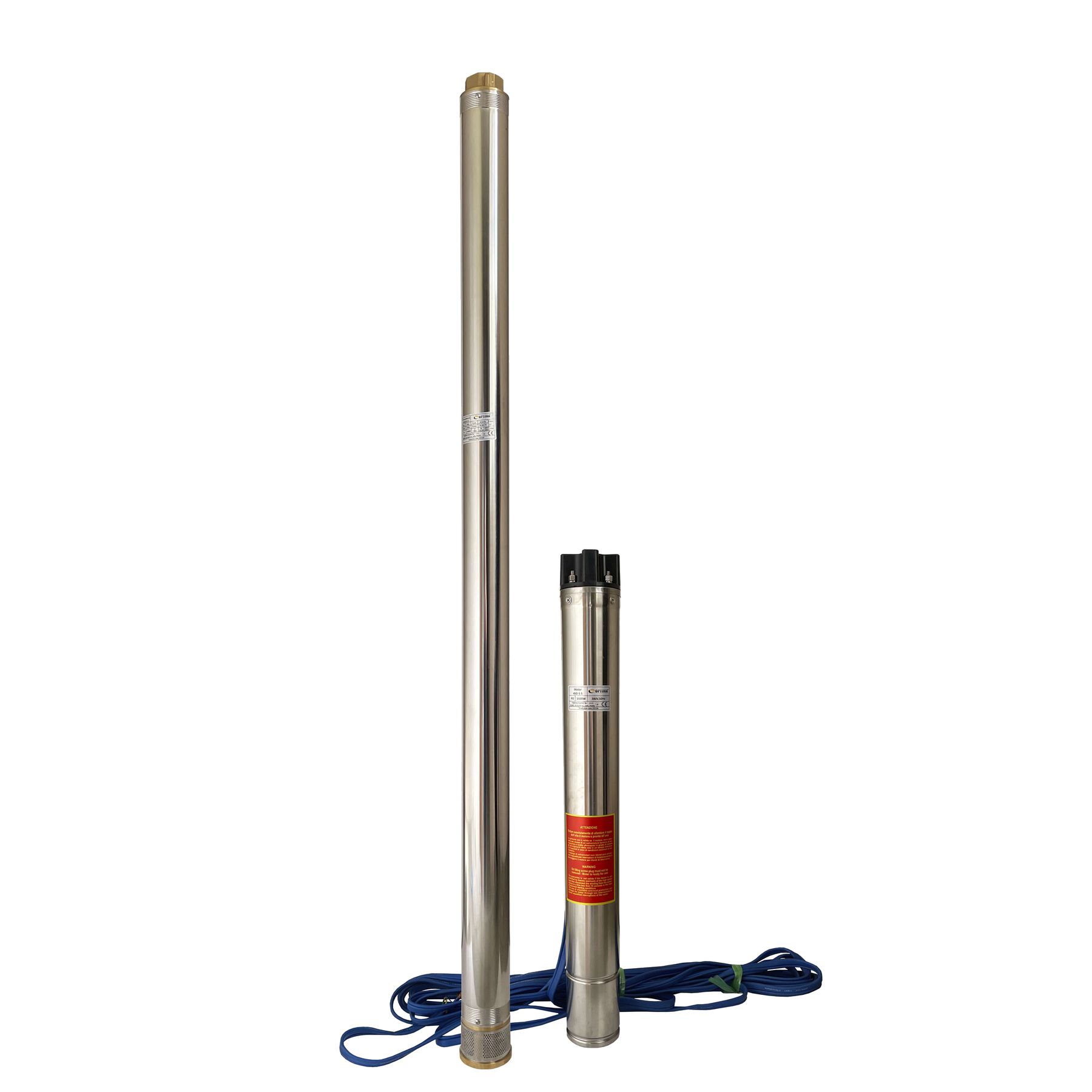 Насос скважинный с повышенной уст-тью к песку OPTIMA 4SD16/22 5,5 кВт 120м 3-х фазный