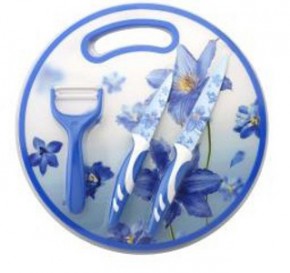 Набор ножей Martex 3 предмета с разделочной доской  29-248-004