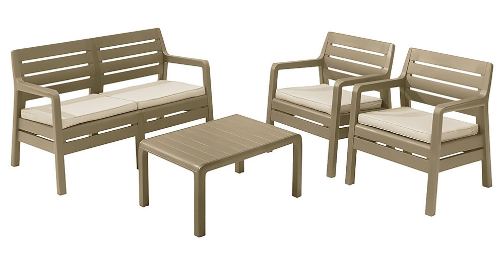 Комплект садовой мебели Allibert Delano Lounge Set (8711245133676)