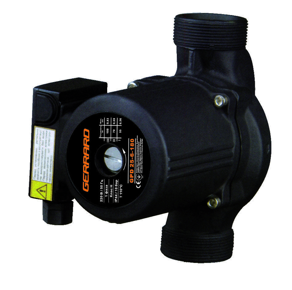 Насос циркуляционный Gerrard GPD 25-6-180 (50364)