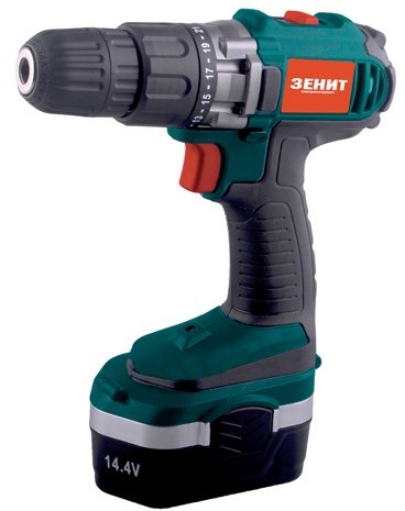 Шуруповерт аккумуляторный Зенит ЗША-18 М (840551)