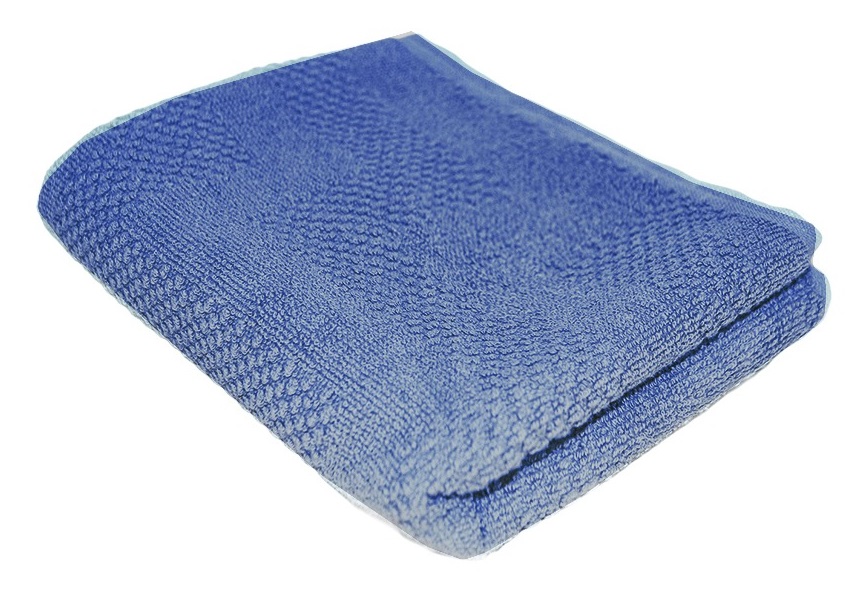 Полотенце махровое жаккардовое Прованс 70х140 см Голубое (6040)