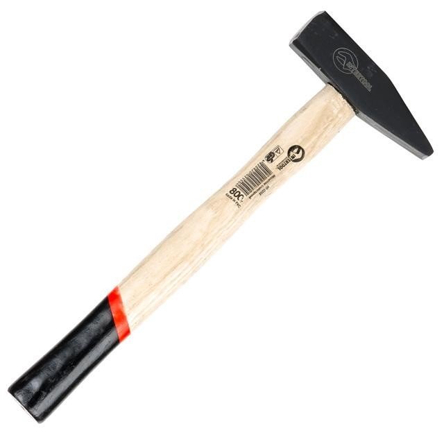 Молоток слесарный Intertool 800г, ручка ясень (HT-0255)