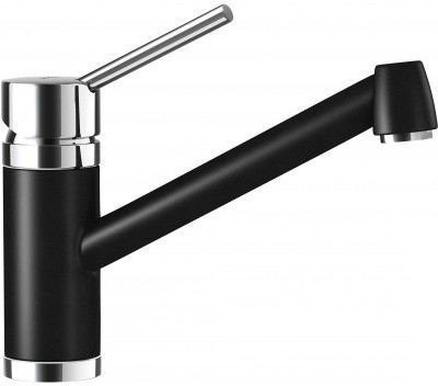 Кухонный смеситель Schock Pila Puro-84 черный (54100084)