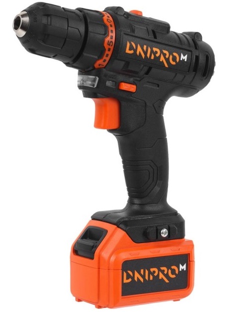 Шуруповерт аккумуляторный Дніпро-М CD-182 (80992000)