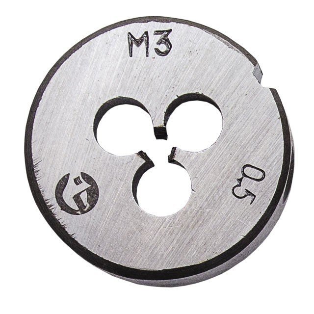 Плашка Intertool M 3x0,5мм (SD-8206)