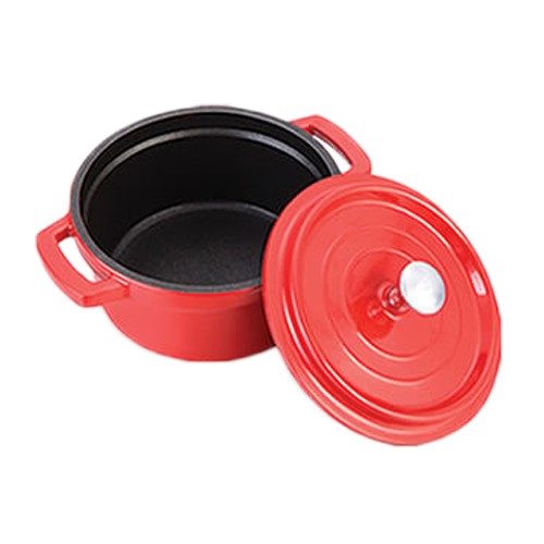 Кастрюля Maestro Castс крышкой 0.25 л красная (MR-4010)