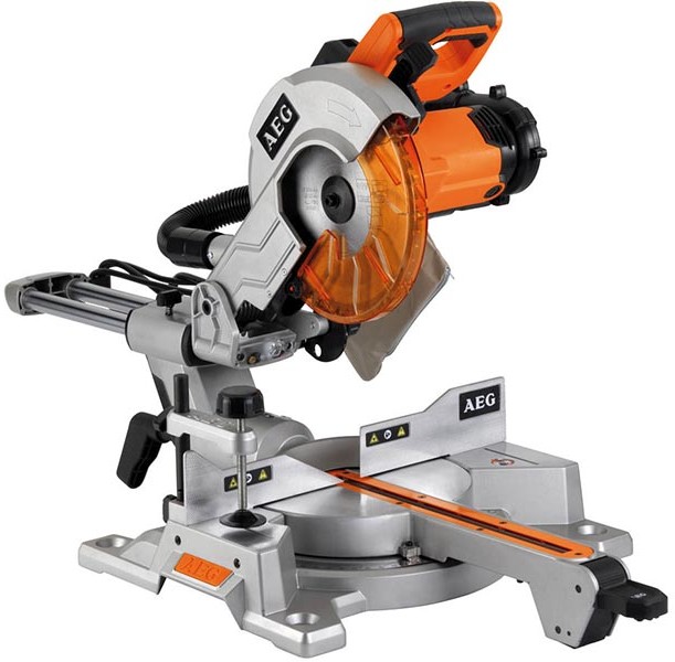 Торцовочная пила по дереву AEG 2 кВт, 254 мм, угол 50°, глубина 90 мм (PS254L)